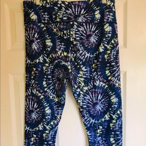 Lands End Women’s XL Tie-dye Leggings